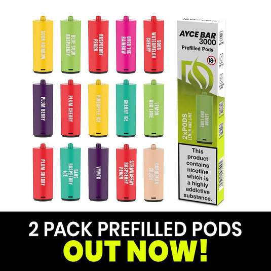 Ayce Bar 3000 Prefilled Pods (2 Pack)